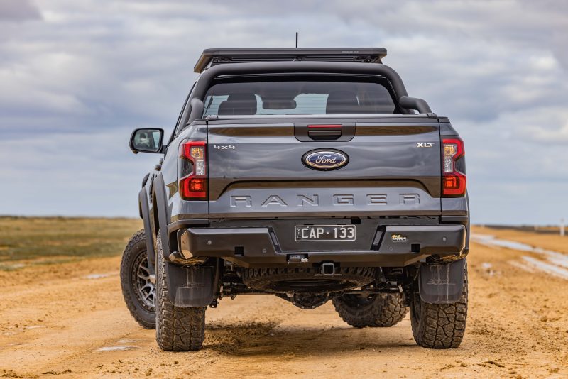 Rear Protection Towbar to suit Ford Ranger MY22 onwards - Black